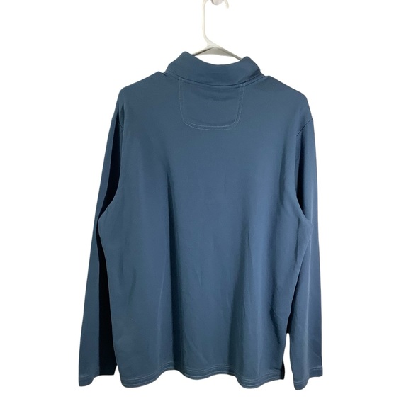 Tommy Bahama Half  Zip Islandzone Supima Sweater - Picture 5 of 11